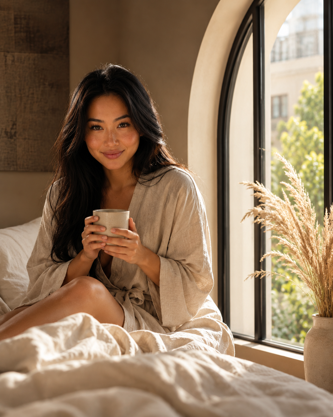 Quiet Morning Linen Lifestyle — image 3