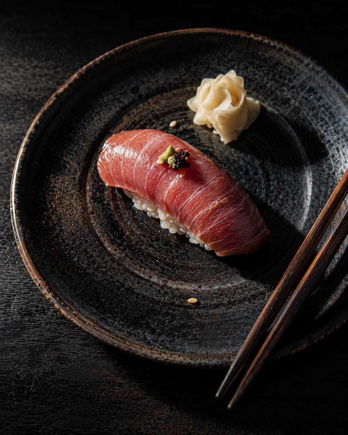 Omakase Plated Food Editorial